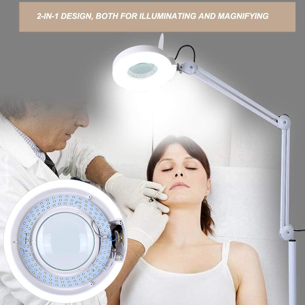 Lupa con Luz LED Profesional 5X Beauty Style 2500319 – Precisión Total para Estética y Detalles