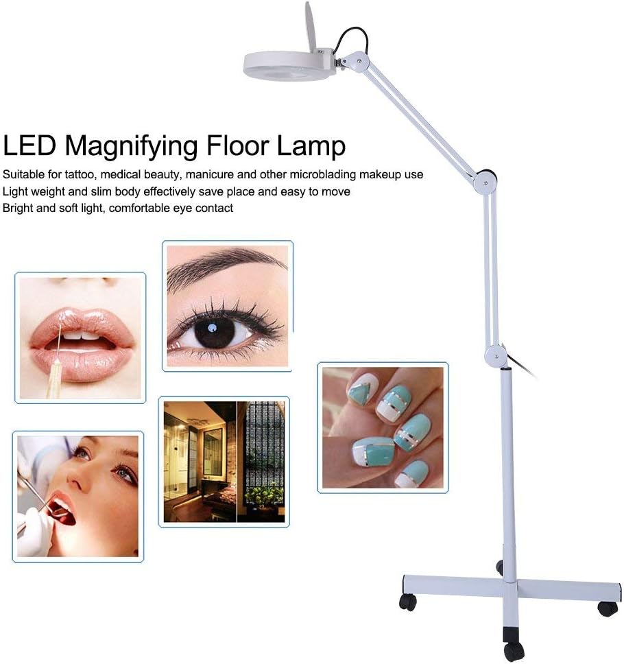 Beauty Style Lupa con Luz Led para Estetica Color Blanco 2500321