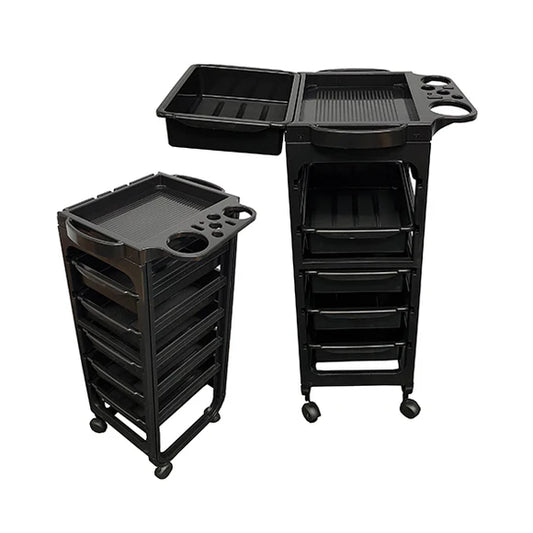 Carrito Auxiliar Lucas Beauty Style 2500401 – Carrito Profesional para Salón, Barbería y Estética