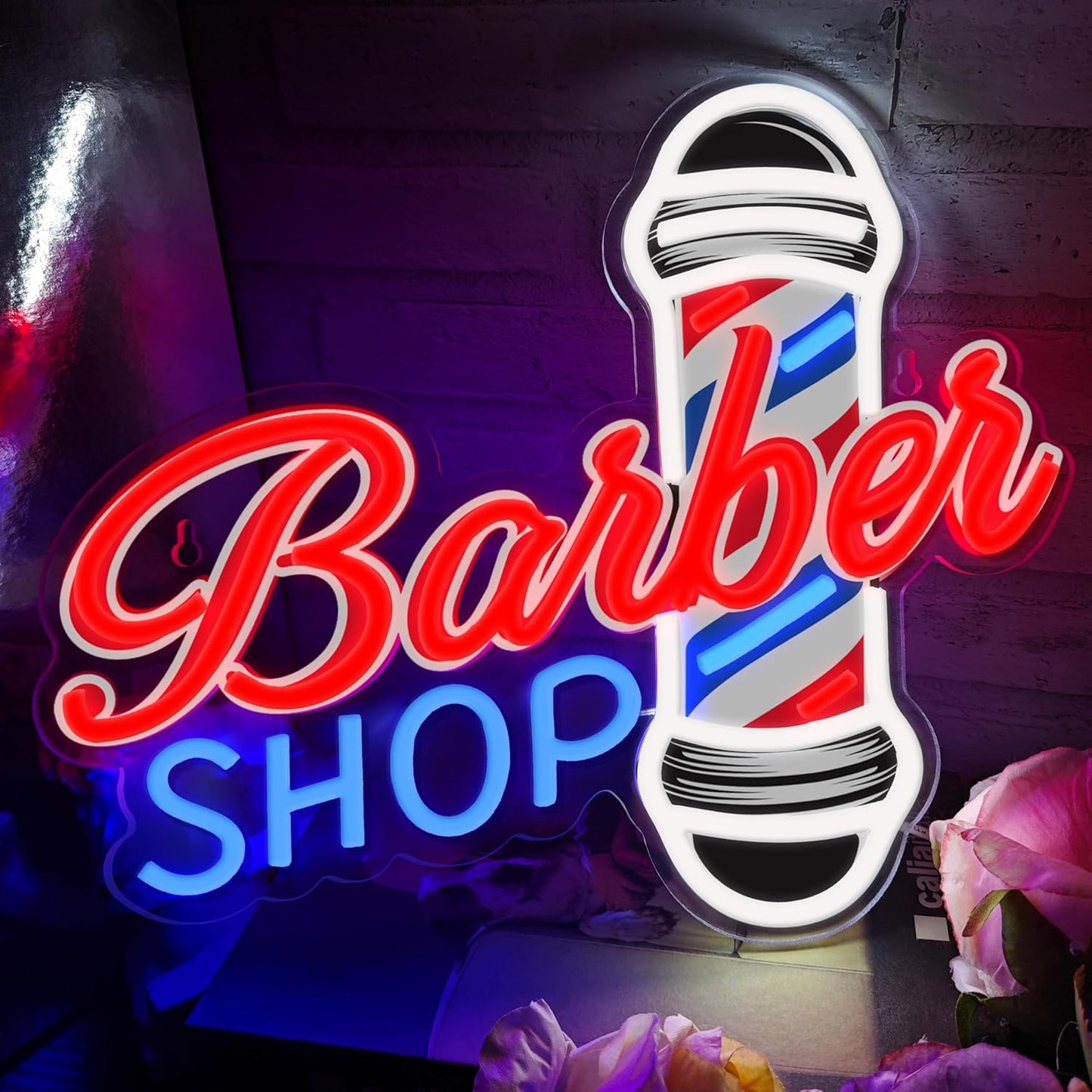 💡 Letrero LED Barber Shop | Modelo 2500793