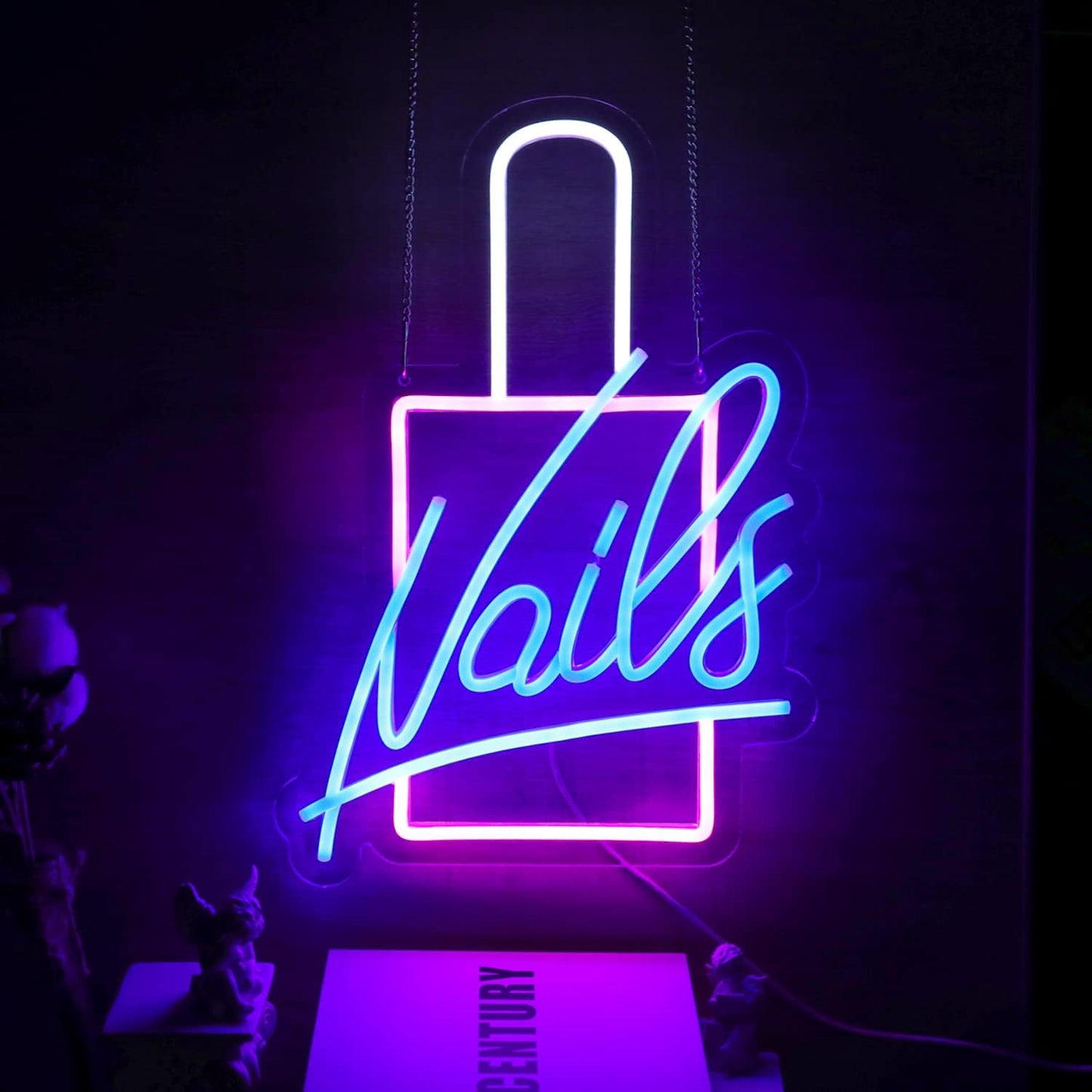 💡 LETRERO LED NAILS – MODELO 2500796