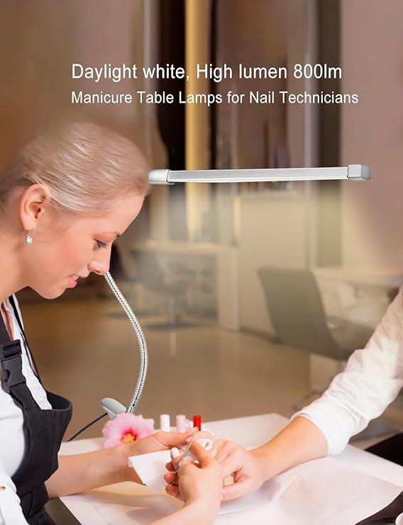Lámpara LED Clip para Mesa de Uñas Beauty Style – Modelo 2500815