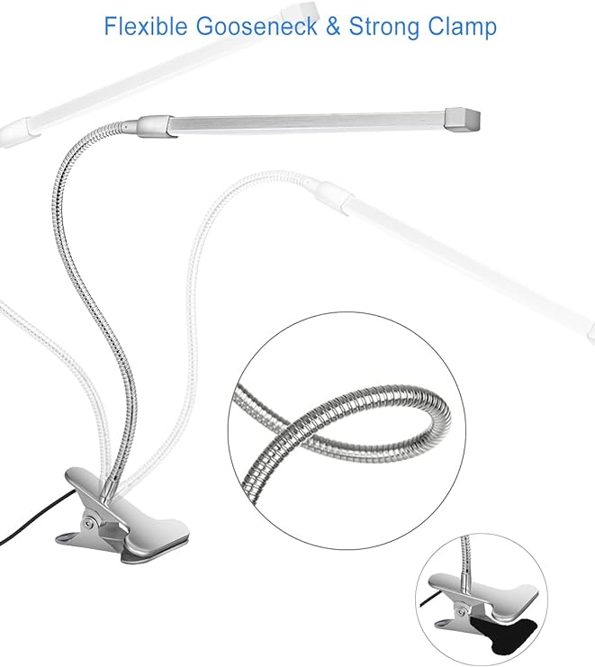 Lámpara LED Clip para Mesa de Uñas Beauty Style – Modelo 2500815