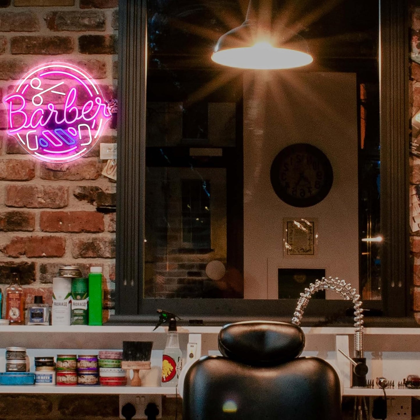 ✨ Letrero LED Barber – Beauty Style (2500849)