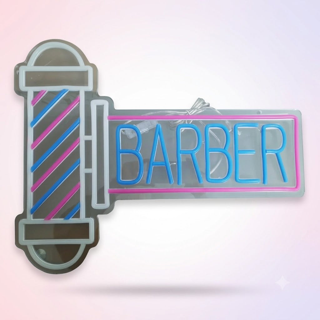 Letrero LED Barber Profesional Tipo Neón – Modelo 2500850