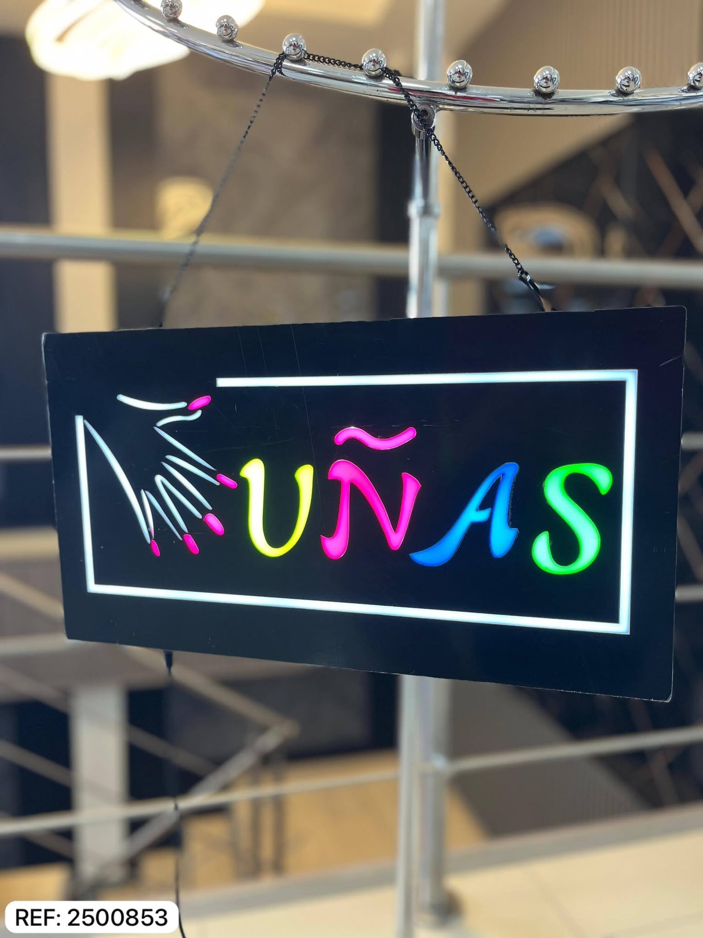 Rótulo LED Uñas 2500853