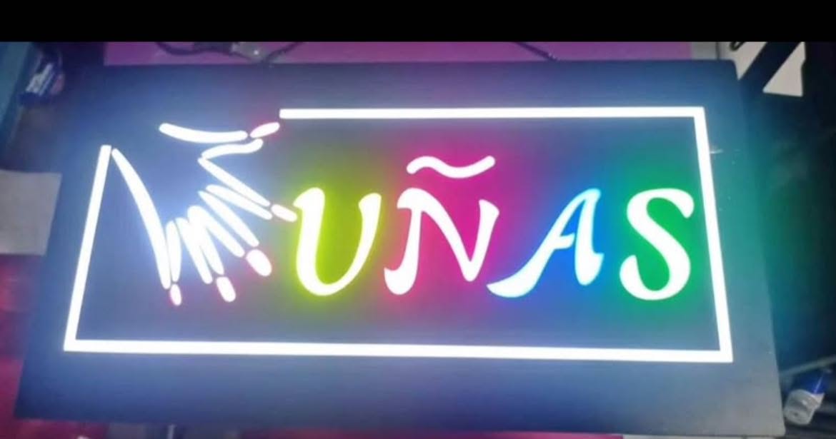 Rótulo LED Uñas 2500853
