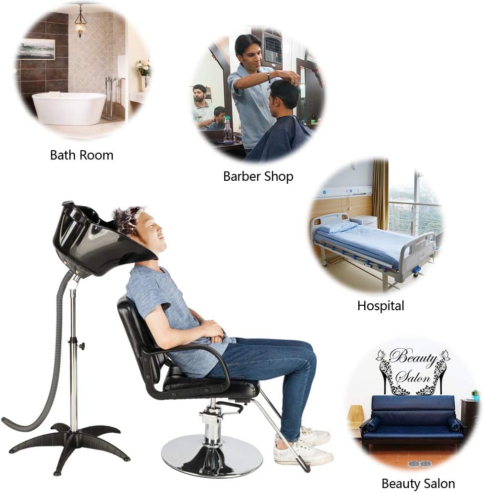 💈 BEAUTY STYLE LAVACABEZA PORTÁTIL GRANDE PARA ESTILISTA O BARBERO | REF. 2500907