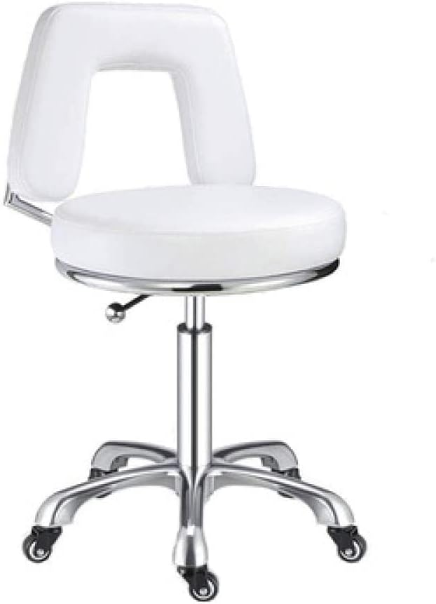 🪑 Silla Madrid para Manicurista u Oficinista – Blanco (2503955)