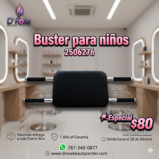 💺✨ Buster Infantil Profesional de Tubos para Sillas de Barbería y Estilo – Beauty Style 2506276