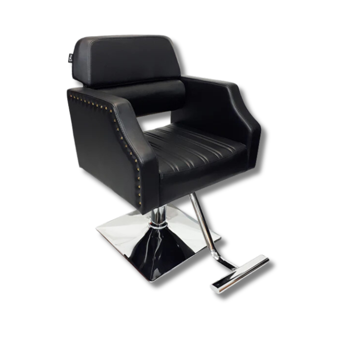 Beauty Style Silla de Estilo o Barberia Ava Color Negro 2506321