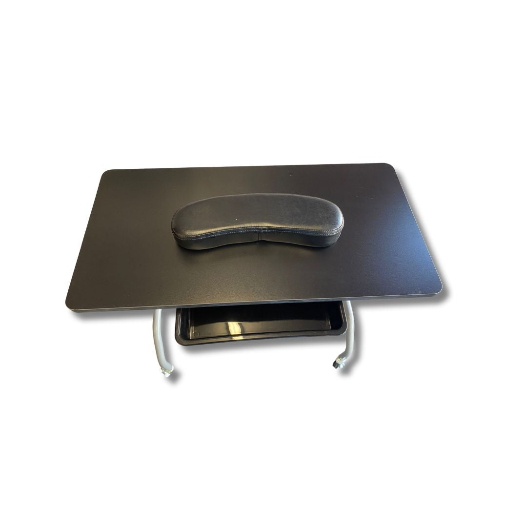 Beauty Style Mesa de Manicura o Uñas Anyi Color Negra con Blanco 2508081