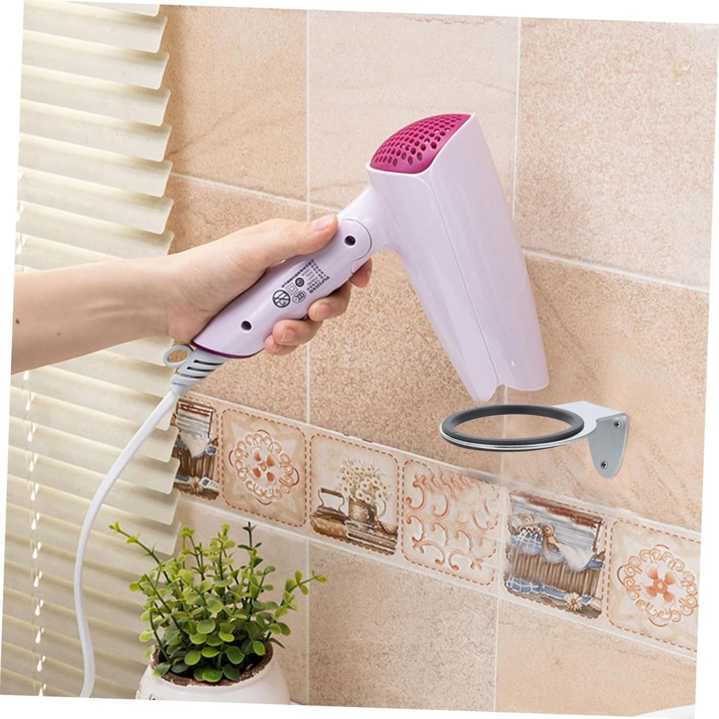 Soporte de Pared para Secador de Pelo 2510008