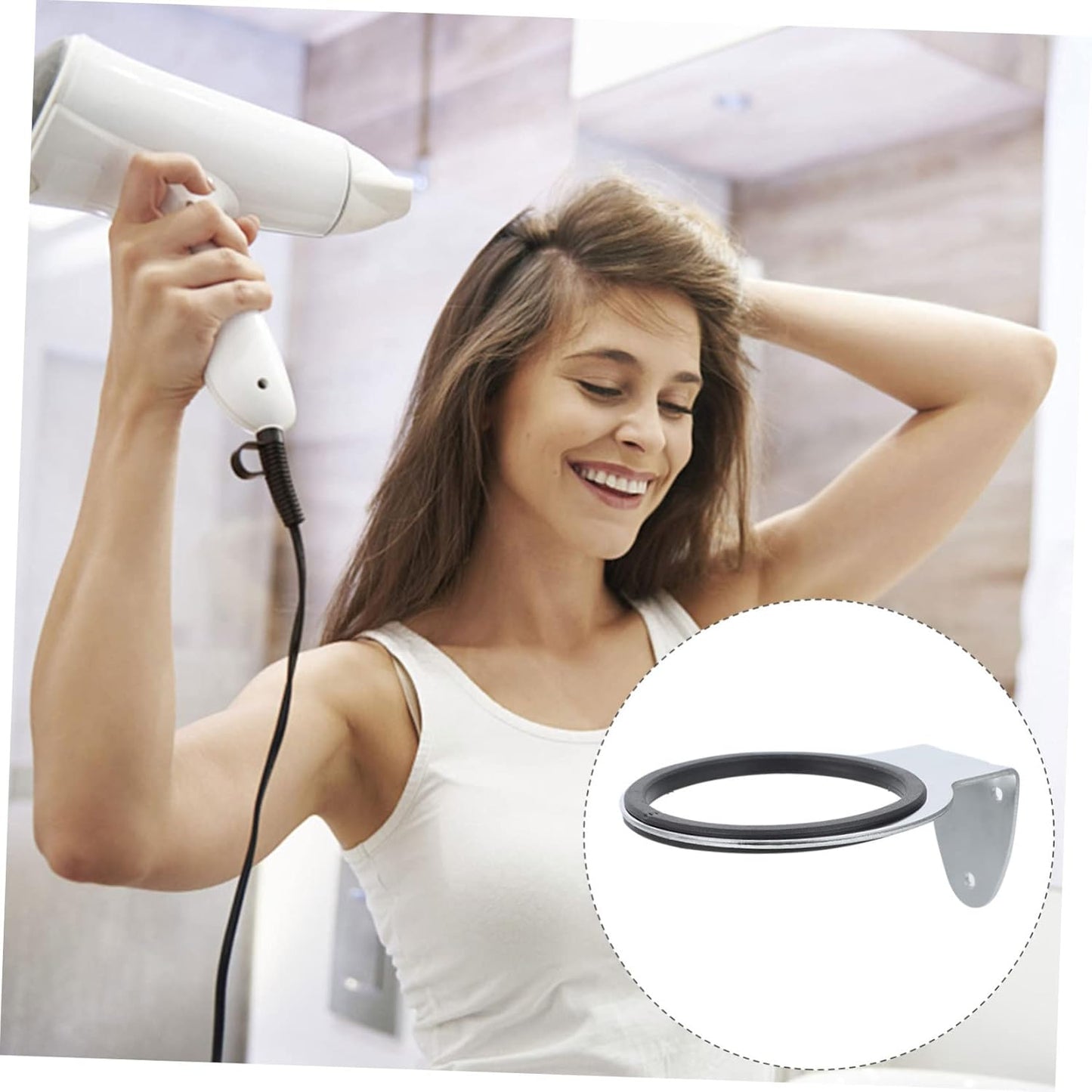 Soporte de Pared para Secador de Pelo 2510008