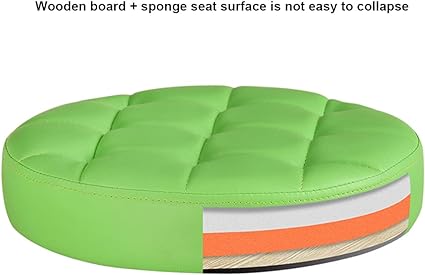 Banco Auxiliar Málaga para Estilista o Manicurista – Modelo 2510111 | Altura Ajustable, Cojín Ergonómico y Ruedas 360°