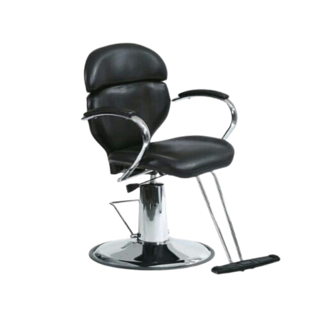 💈 SILLA VIRGINIA RECLINABLE NEGRA – MODELO 2512031