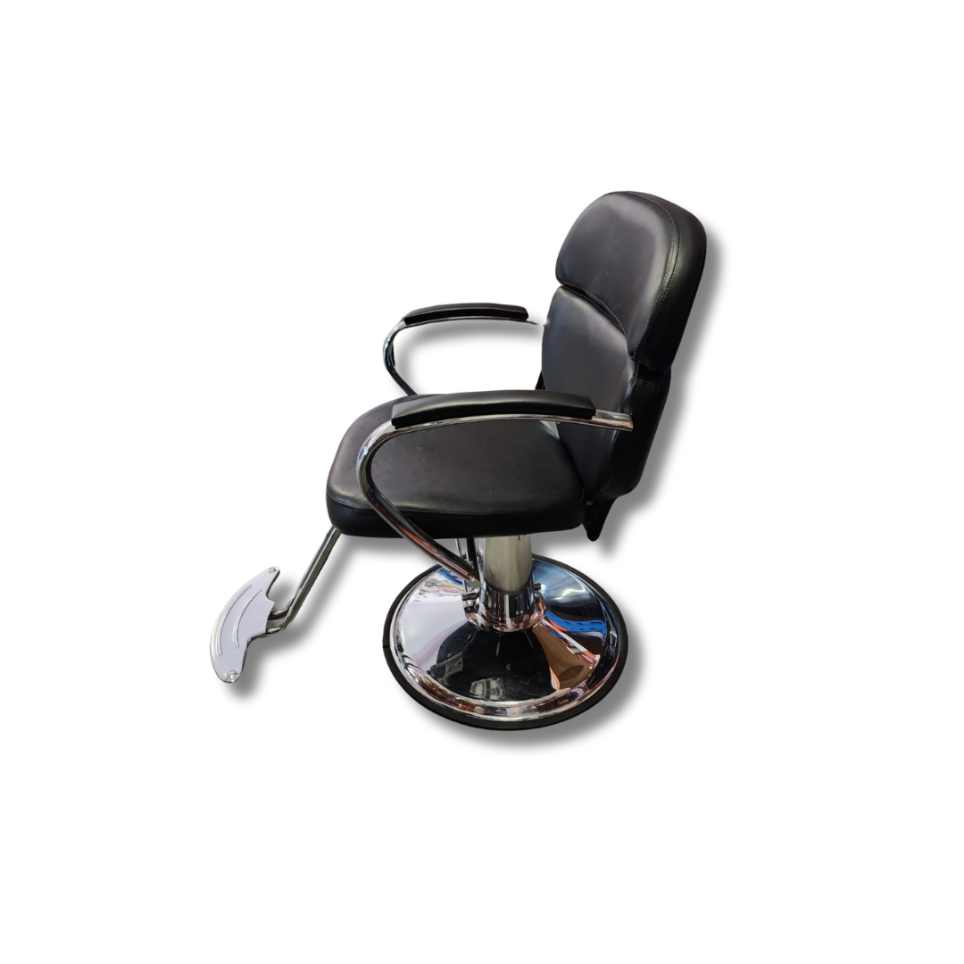 💈 SILLA VIRGINIA RECLINABLE NEGRA – MODELO 2512031