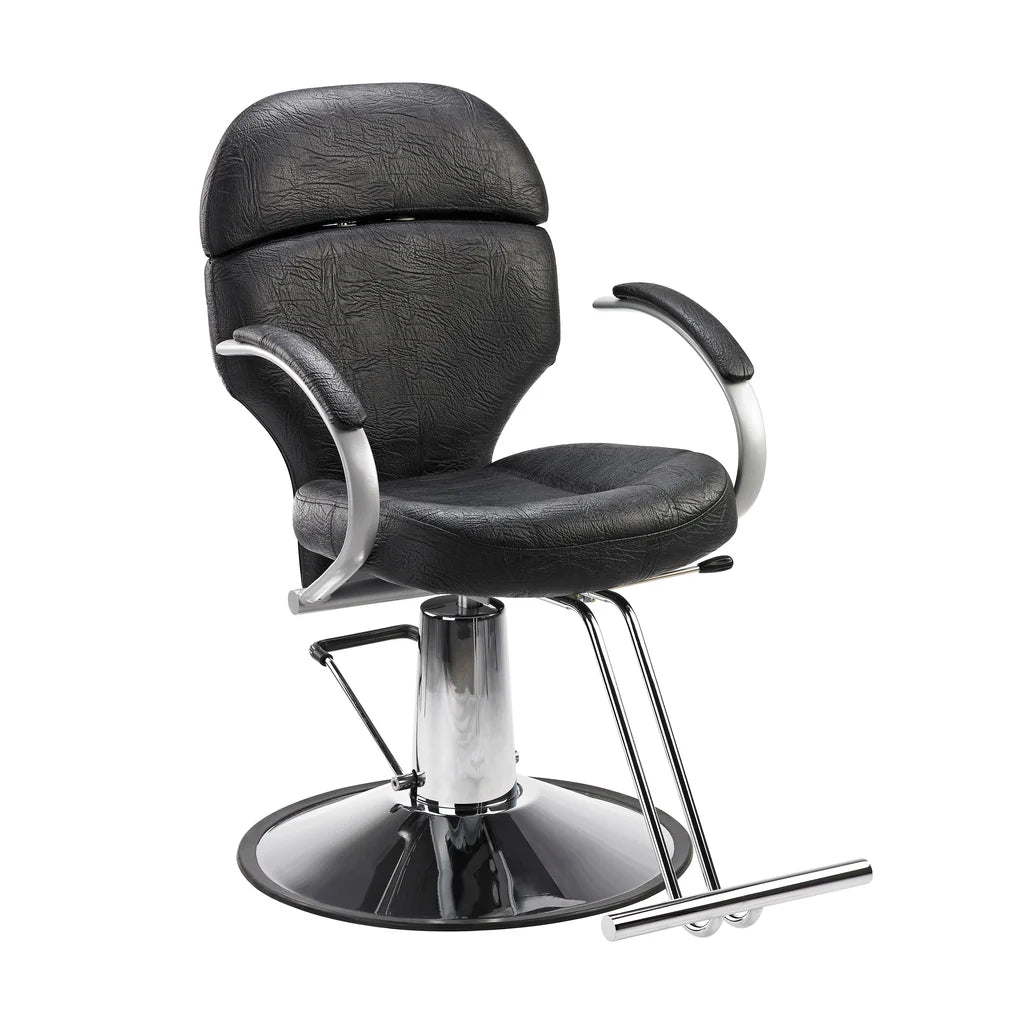 💈 SILLA VIRGINIA RECLINABLE NEGRA – MODELO 2512031