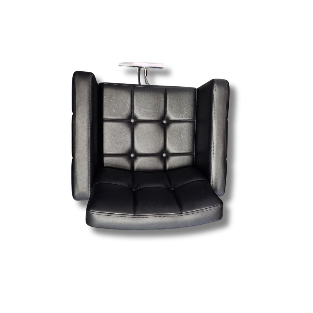 🖤💈 Silla de Estilo o Barbería Irene – Color Negro Profesional | Modelo 2520101