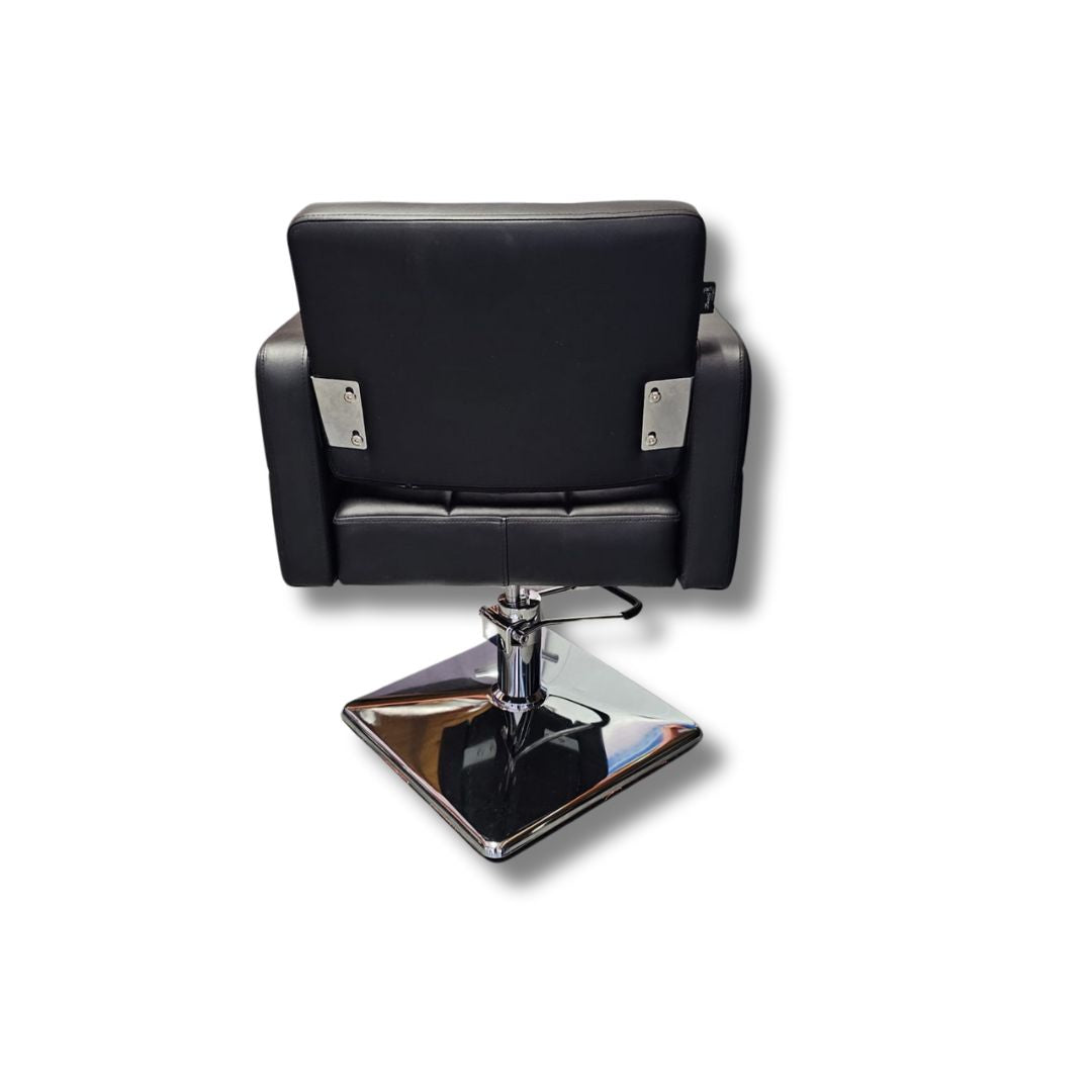 🖤💈 Silla de Estilo o Barbería Irene – Color Negro Profesional | Modelo 2520101