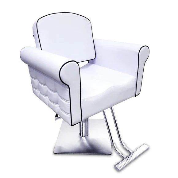 🪑 Silla Natalia para Estilo o Barbería – Color Blanco (2520125)