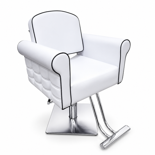 Beauty Style Silla Natalia Blanca Profesional Hidráulica 2520125