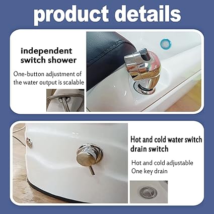 BEAUTY STYLE Tina Pedi Spa 2521200 – Masajeador de pies con efecto SPA