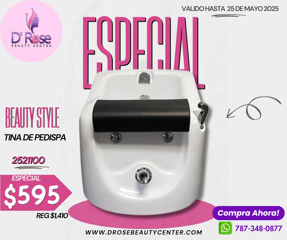 Beauty Style Tina de Porcelana para Pedicura 2521100