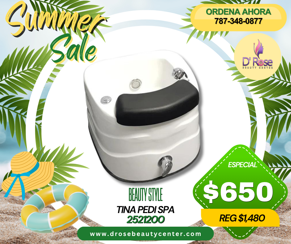 BEAUTY STYLE Tina Pedi Spa 2521200 – Masajeador de pies con efecto SPA