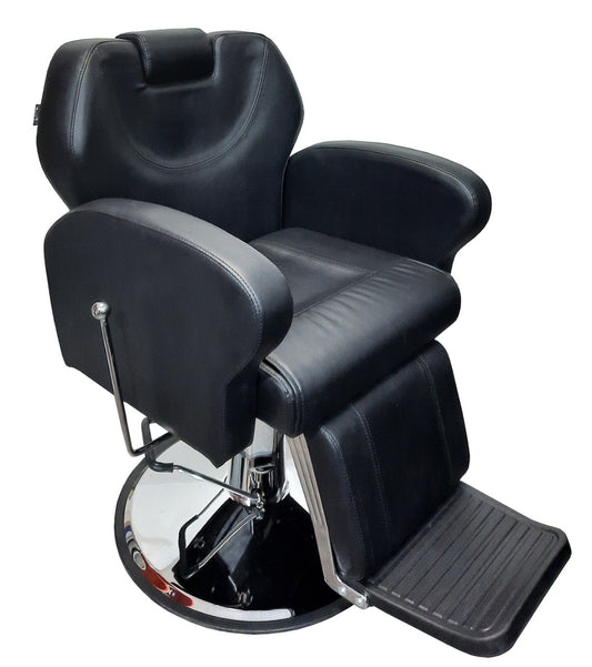 Beauty Style Silla de Barbería Adrian Reclinable Negra 2521321 Botella Grande
