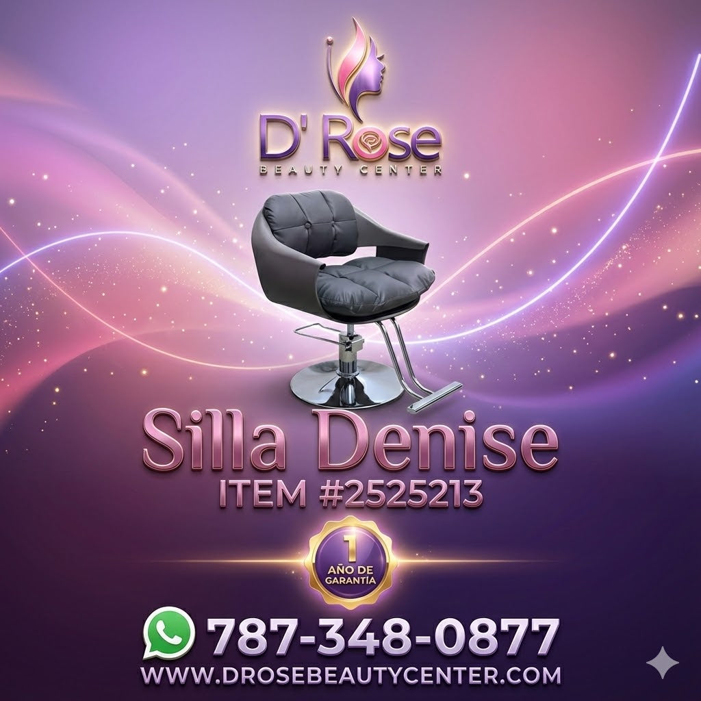 Beauty Style Silla Denise Profesional Negra Hidráulica Cromada 2525213