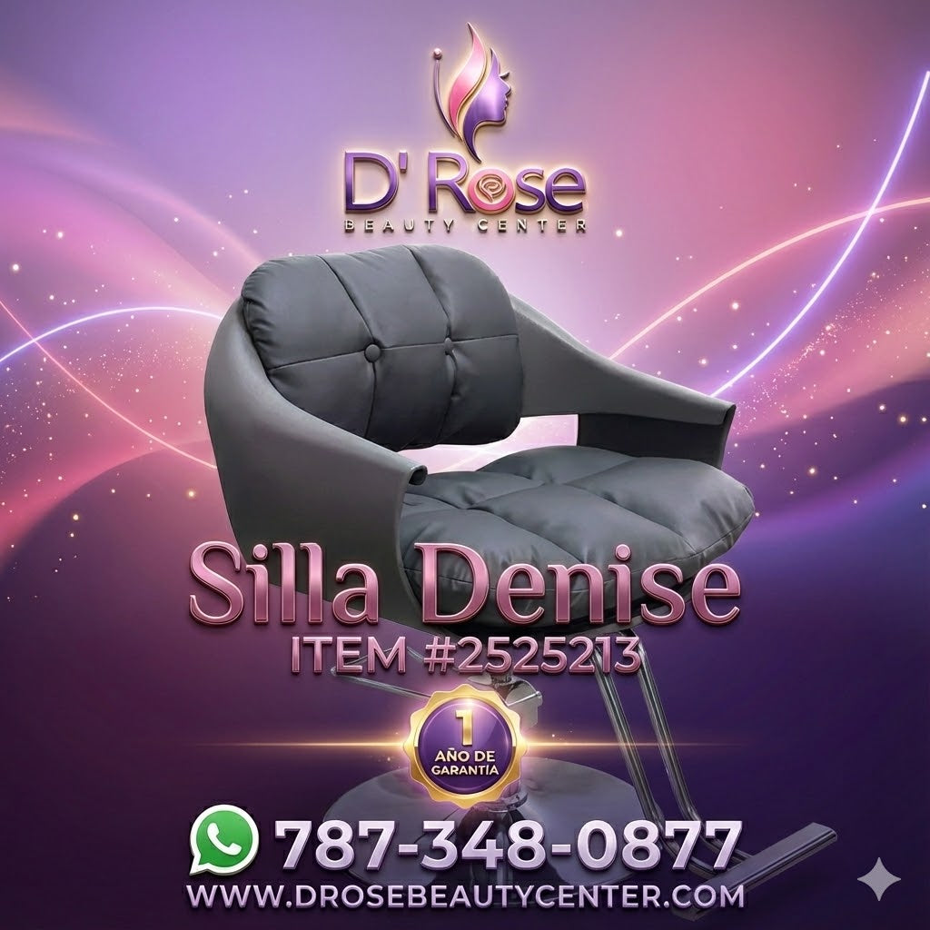 Beauty Style Silla Denise Profesional Negra Hidráulica Cromada 2525213