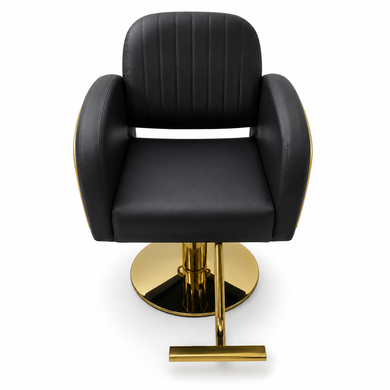 Beauty Style Silla Melany Profesional Negra con Base Dorada 2525221