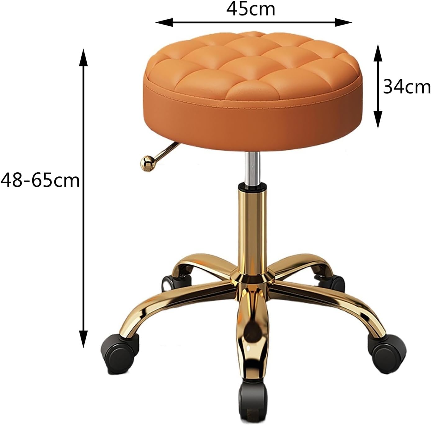 🪑 Banco Cristina para Estilista o Manicurista – Modelo 2526081