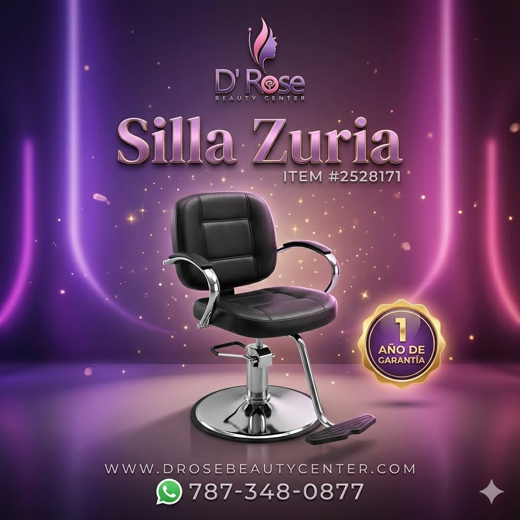 Beauty Style Silla Zuria Profesional Negra 2528171