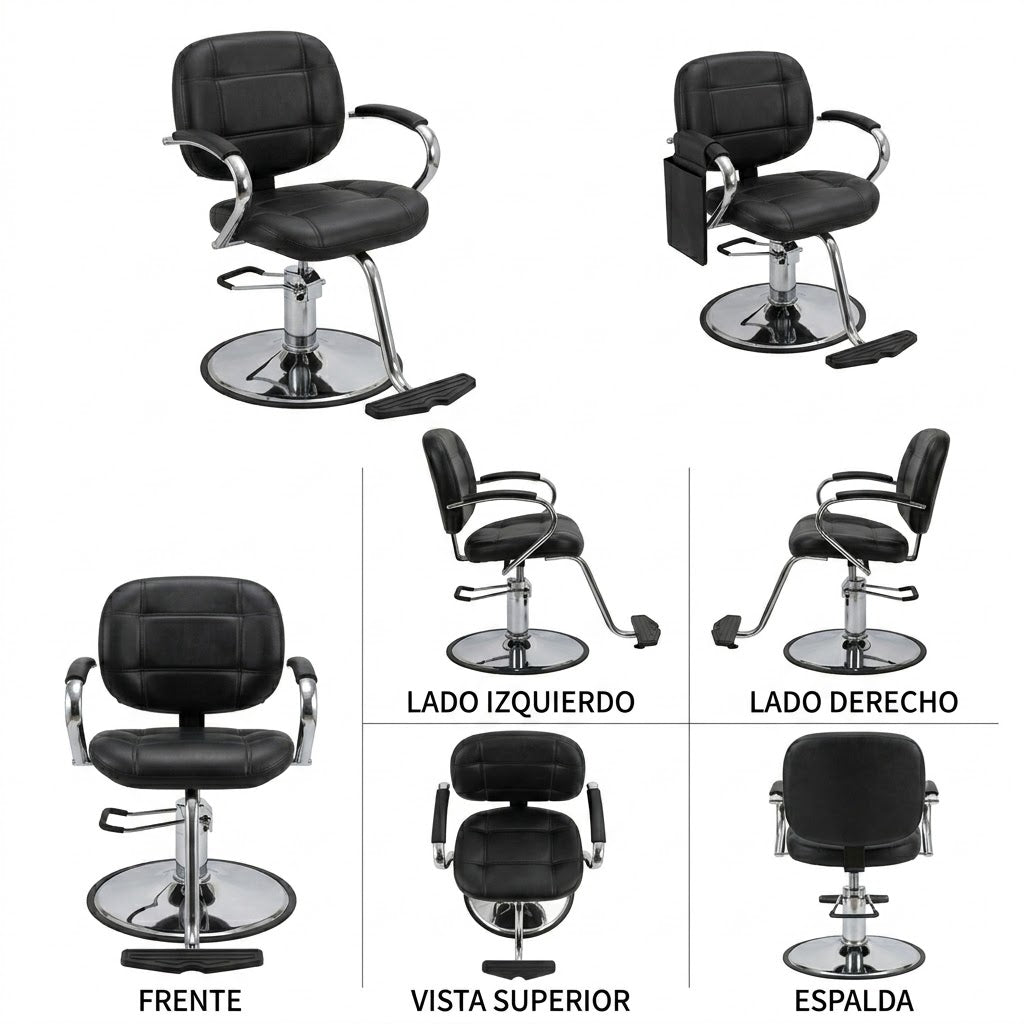 Beauty Style Silla Zuria Profesional Negra 2528171