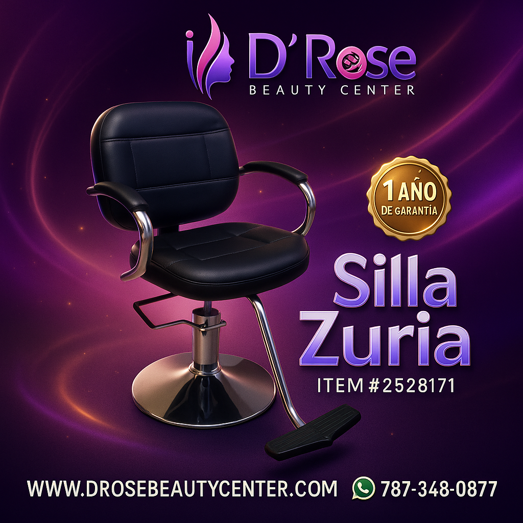 Beauty Style Silla Zuria Profesional Negra 2528171