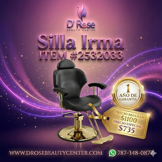 🪑 Silla Reclinable IRMA – Beauty Style | ITEM #2532033