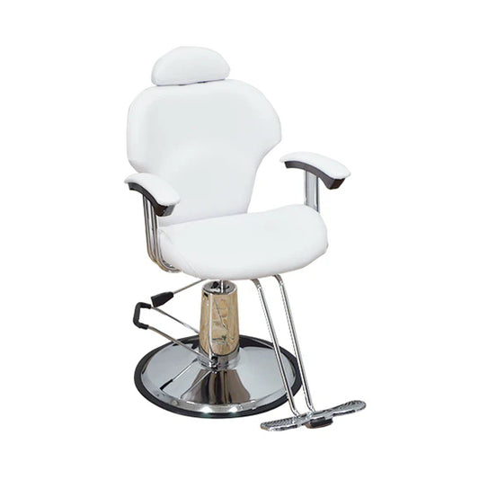Beauty Style Silla Irma Blanca Reclinable Hidráulica 360° 2532035