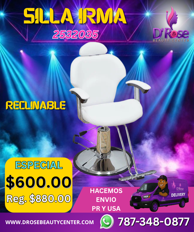 💺✨ Silla Irma Reclinable – Modelo 2532035