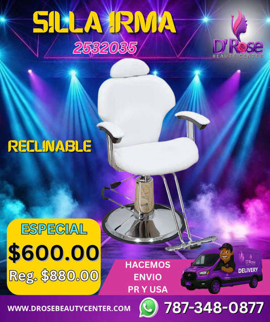💺✨ Silla Irma Reclinable – Modelo 2532035