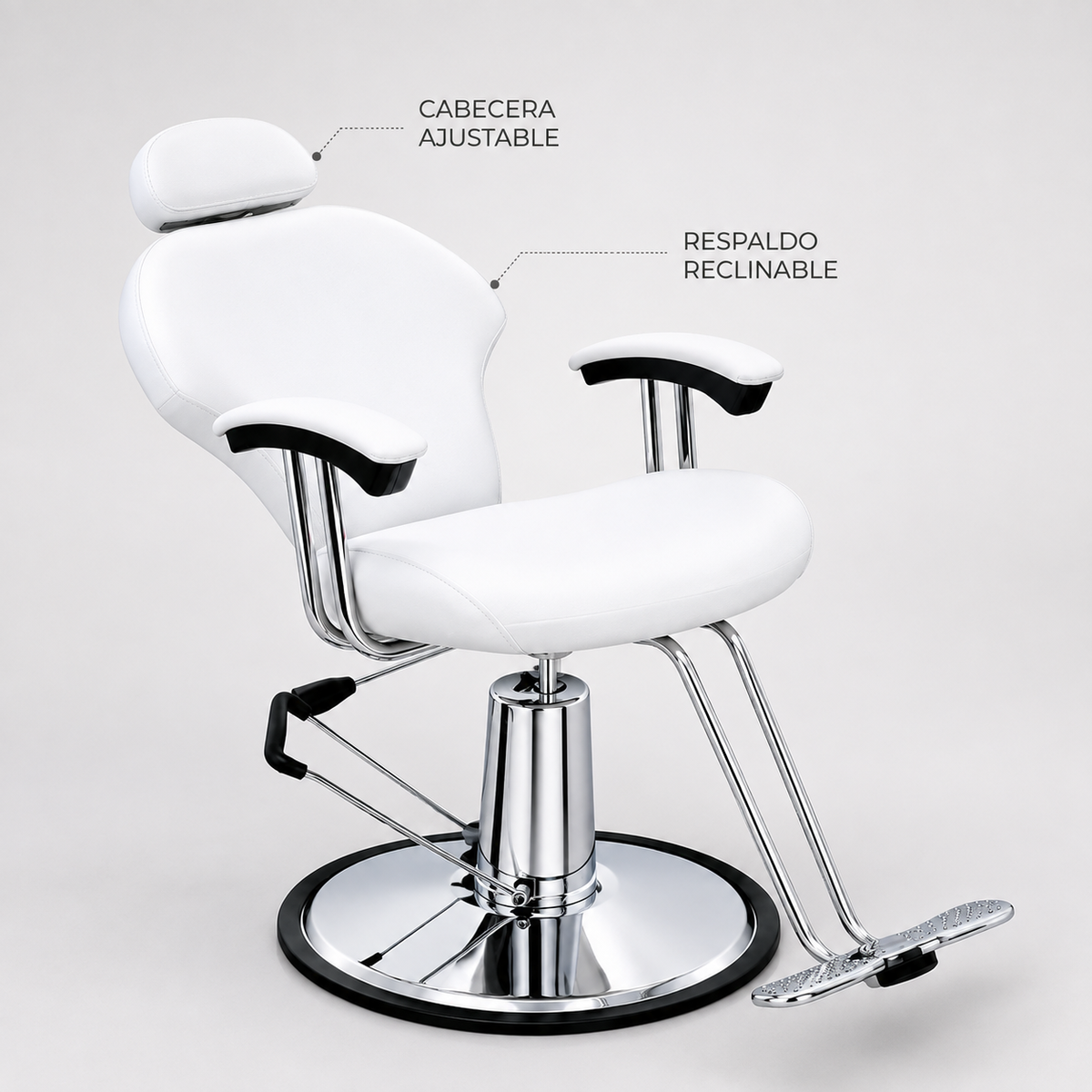 🤍 Beauty Style Silla Irma Blanca Reclinable 2532035