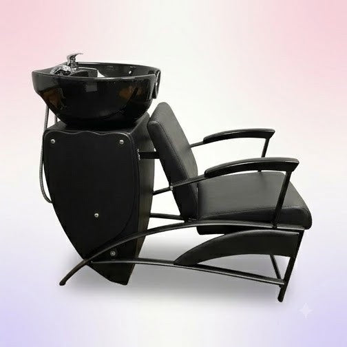 Beauty Style Lavacabeza Gina Profesional Negro con Tina de Porcelana – 2533419
