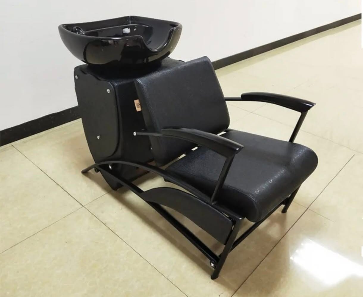 Beauty Style Lavacabeza Gina Profesional con Tina Negra de Porcelana 2533419