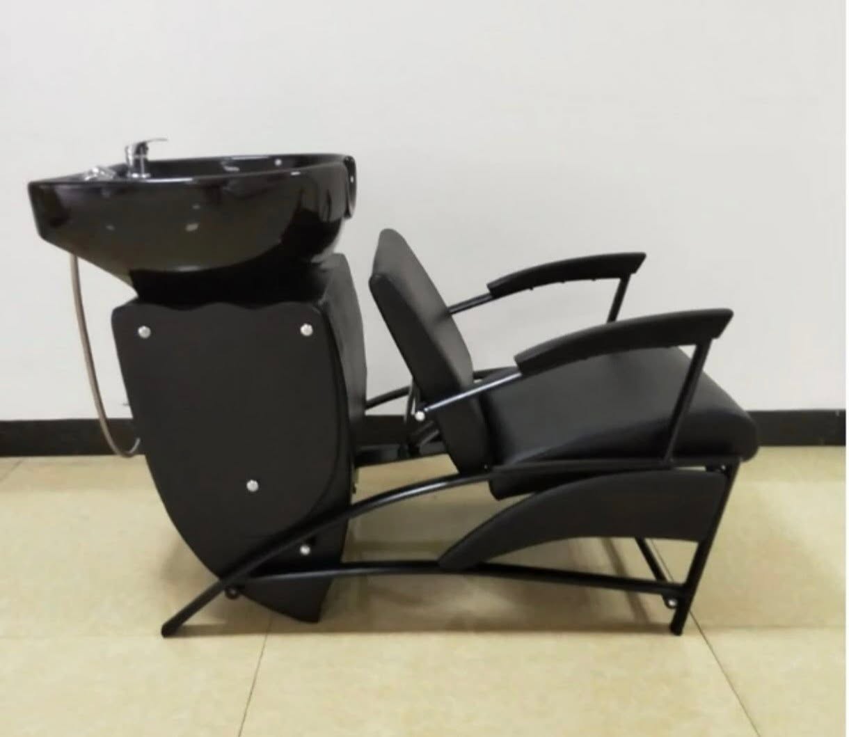 Beauty Style Lavacabeza Gina Profesional con Tina Negra de Porcelana 2533419