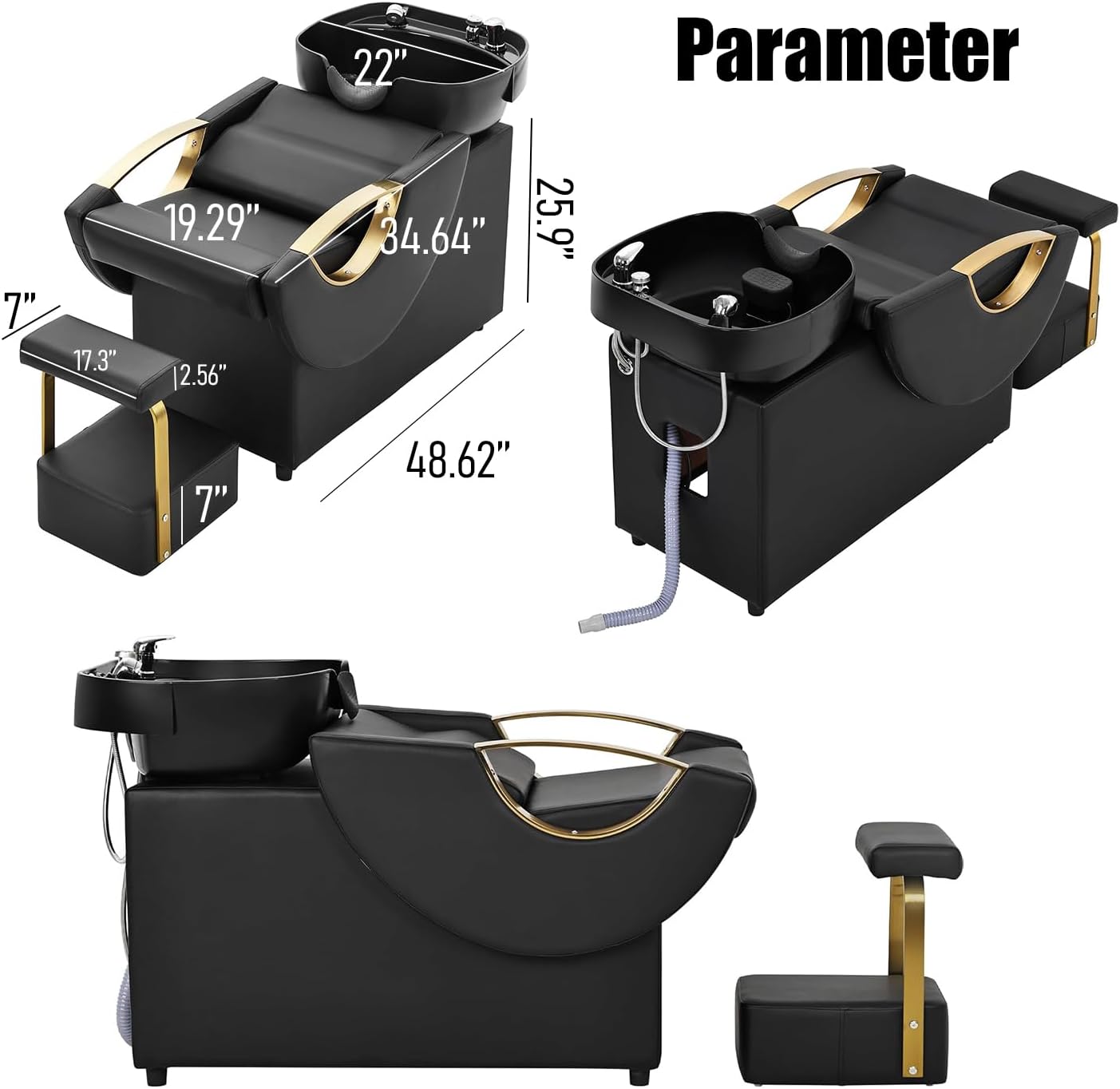 💈 LAVACABEZA SALOMÉ – COMODIDAD Y ESTILO PROFESIONAL | MODELO 2534089