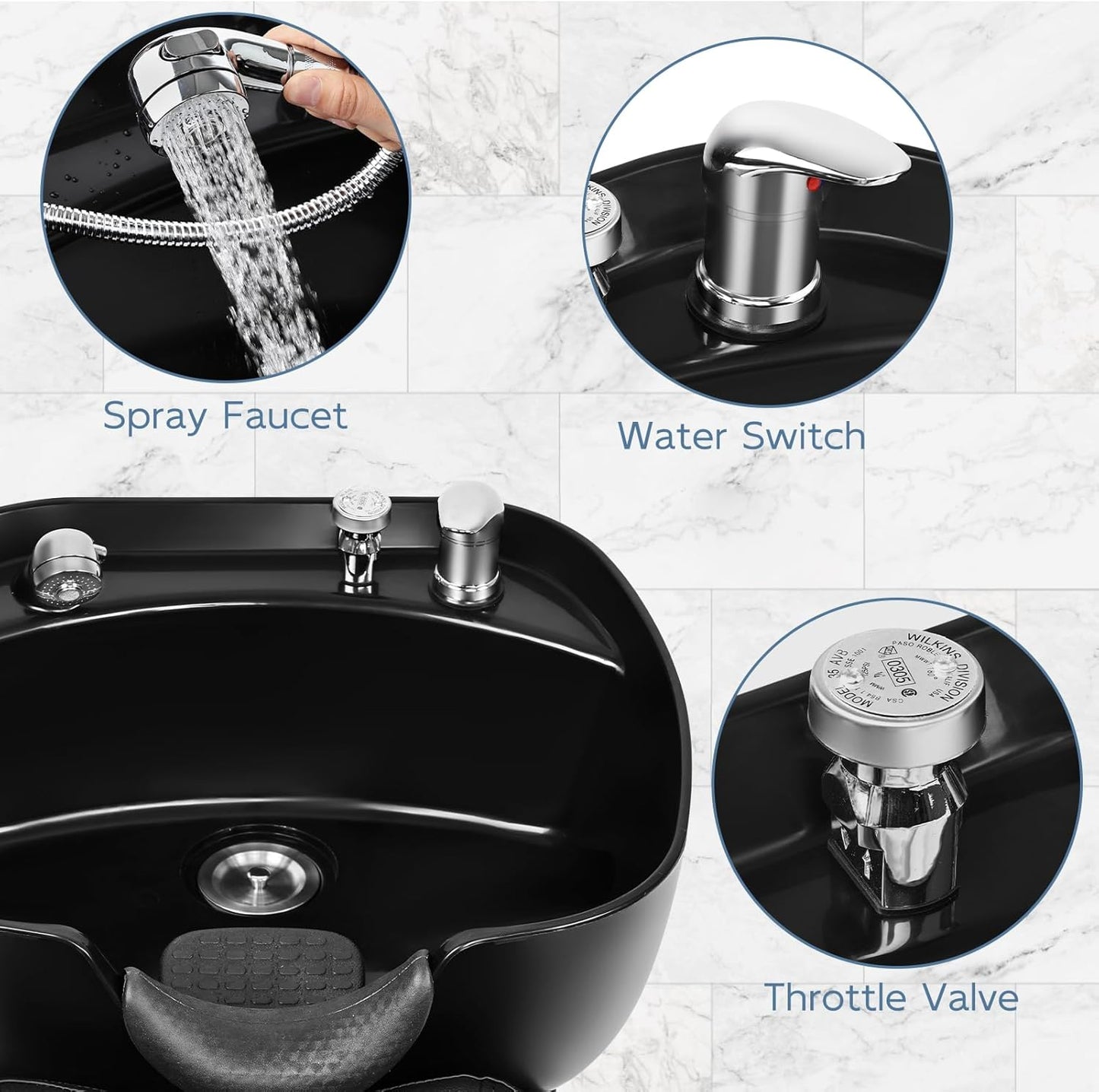 💈 LAVACABEZA SALOMÉ – COMODIDAD Y ESTILO PROFESIONAL | MODELO 2534089