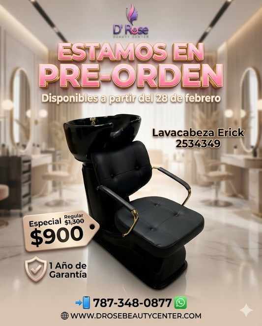 💈 Beauty Style Lavacabeza Erick Profesional para Salón o Barbería 2534349