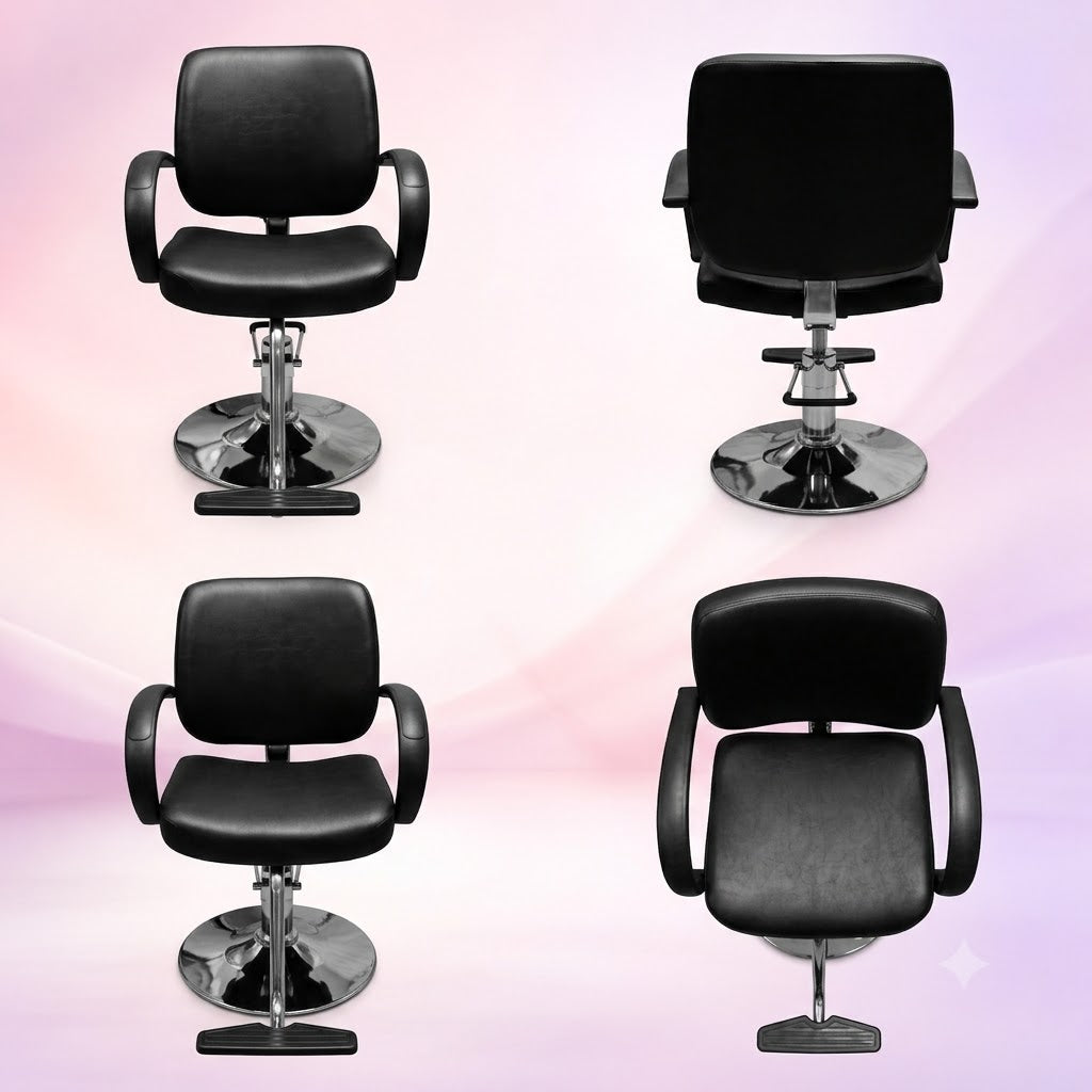 Beauty Style Silla Nathaly Profesional Negra Hidráulica 2538071