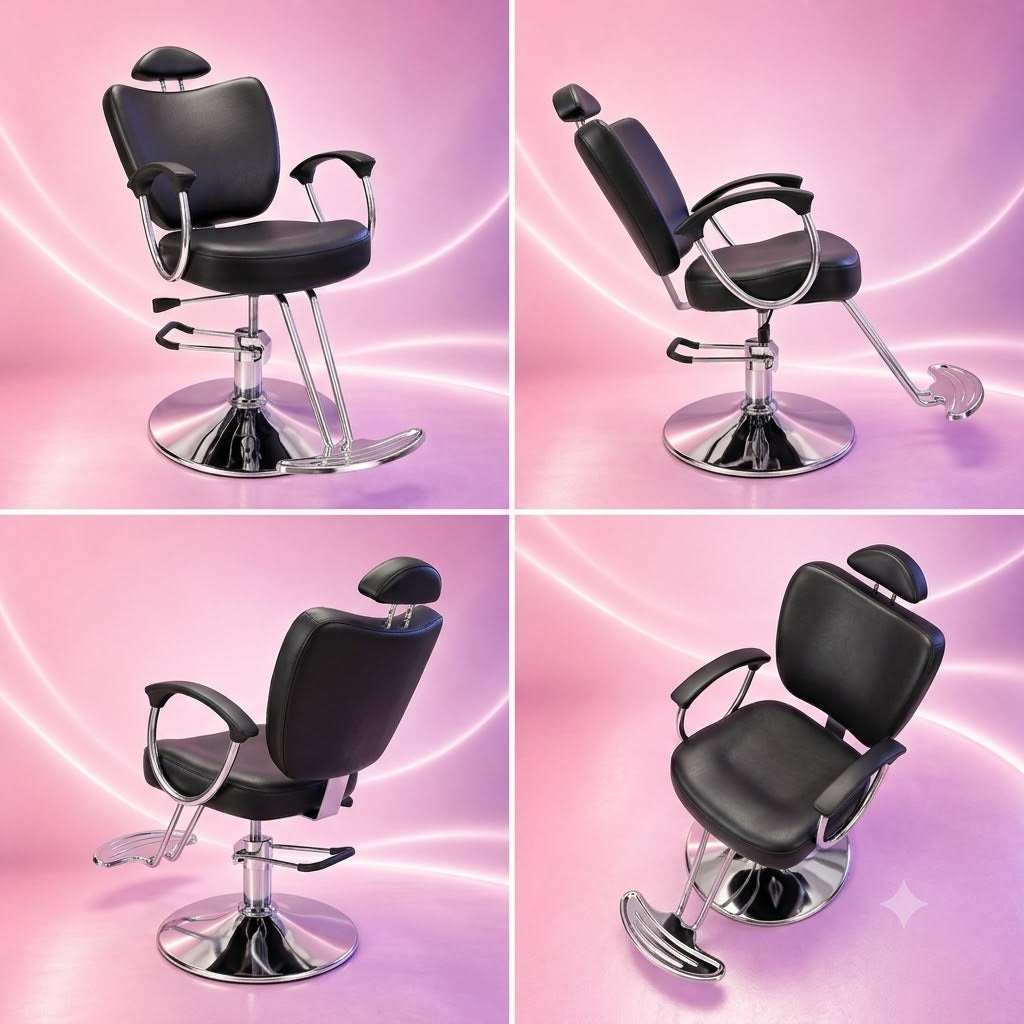 1. SHOPIFY Beauty Style Silla Isabel Reclinable Profesional Negra 2539091